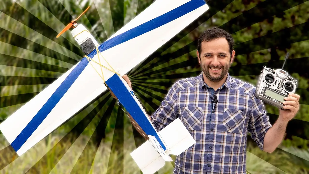 NOVO AVIÃO de CONTROLE REMOTO que VOA de VERDADE 